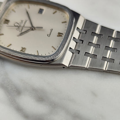 OMEGA Seamaster Quartz White Dial Roman Date 1984 [REF. 196.0276]
