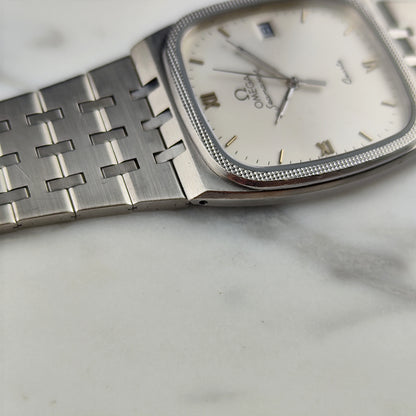 OMEGA Seamaster Quartz White Dial Roman Date 1984 [REF. 196.0276]