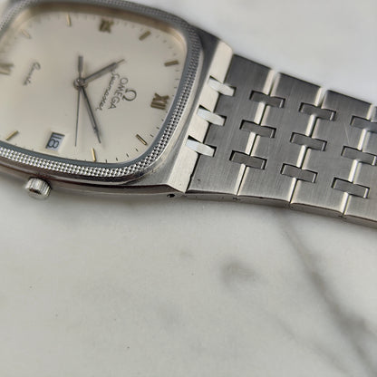 OMEGA Seamaster Quartz White Dial Roman Date 1984 [REF. 196.0276]