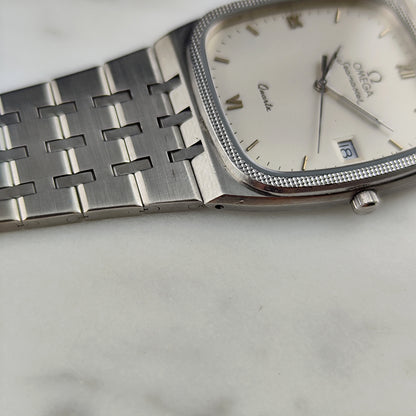 OMEGA Seamaster Quartz White Dial Roman Date 1984 [REF. 196.0276]