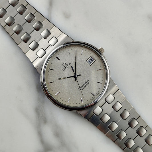 Omega Seamaster Quartz Silver Frosted Dial [REF. 196.0277]