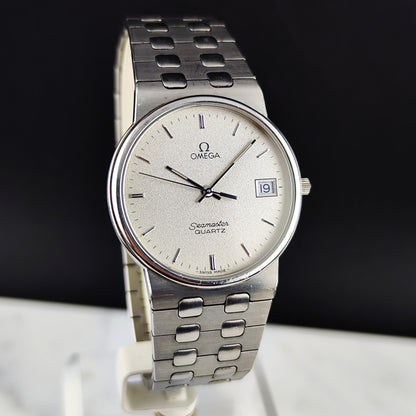 Omega Seamaster Quartz Silver Frosted Dial [REF. 196.0277]