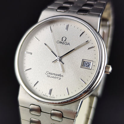 Omega Seamaster Quartz Silver Frosted Dial [REF. 196.0277]