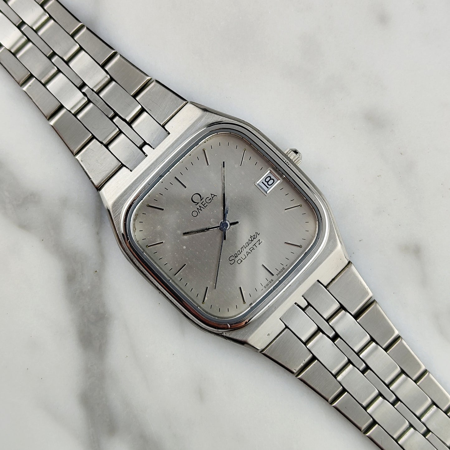 Omega Seamaster Quartz Silver Steel 1980 [REF. 196.0196]