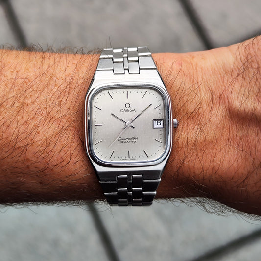 Omega Seamaster Quartz Silver Steel 1980 [REF. 196.0196]