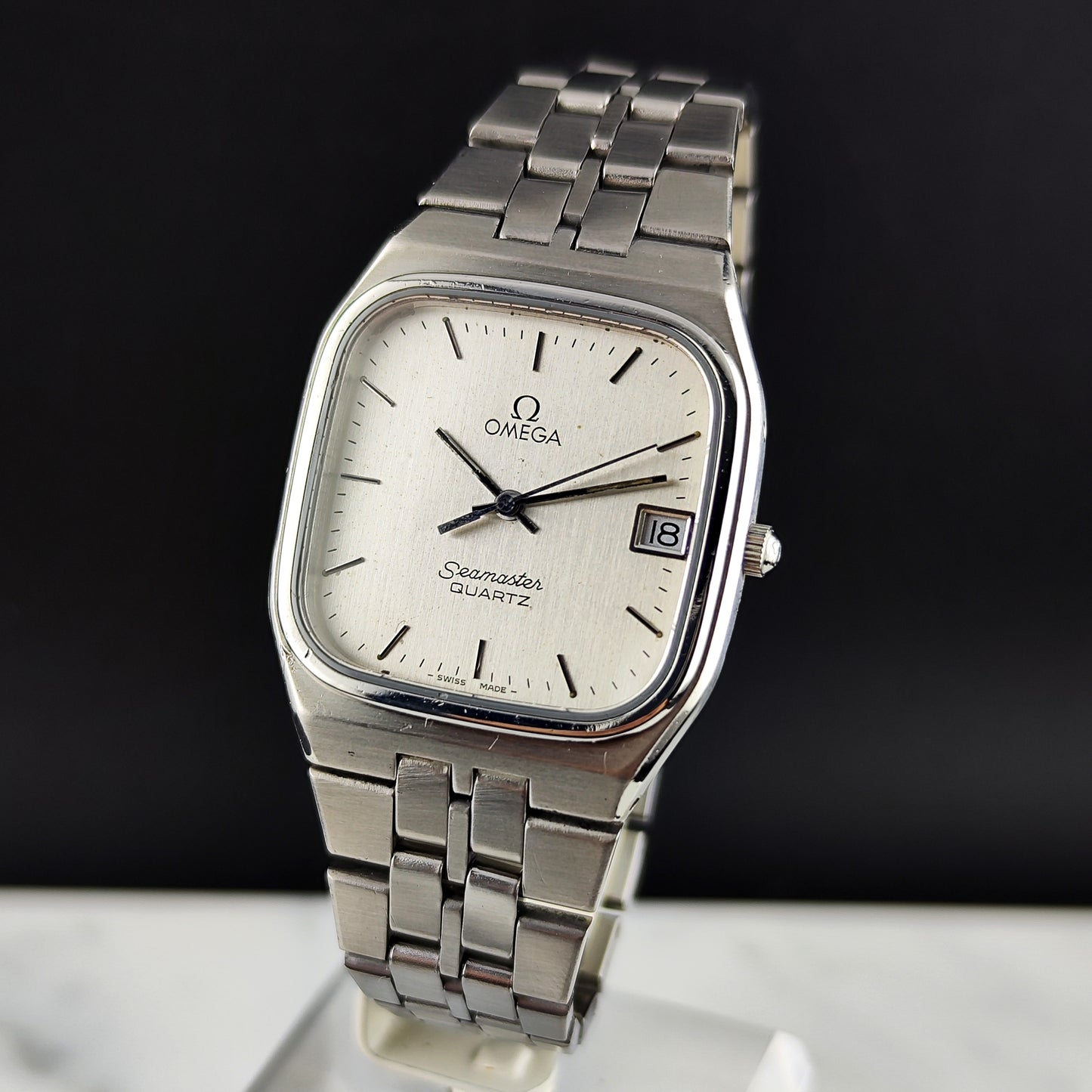 Omega Seamaster Quartz Silver Steel 1980 [REF. 196.0196]