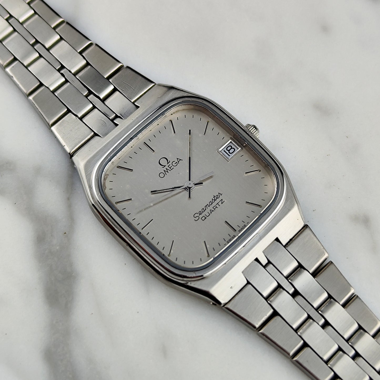 Omega Seamaster Quartz Silver Steel 1980 [REF. 196.0196]