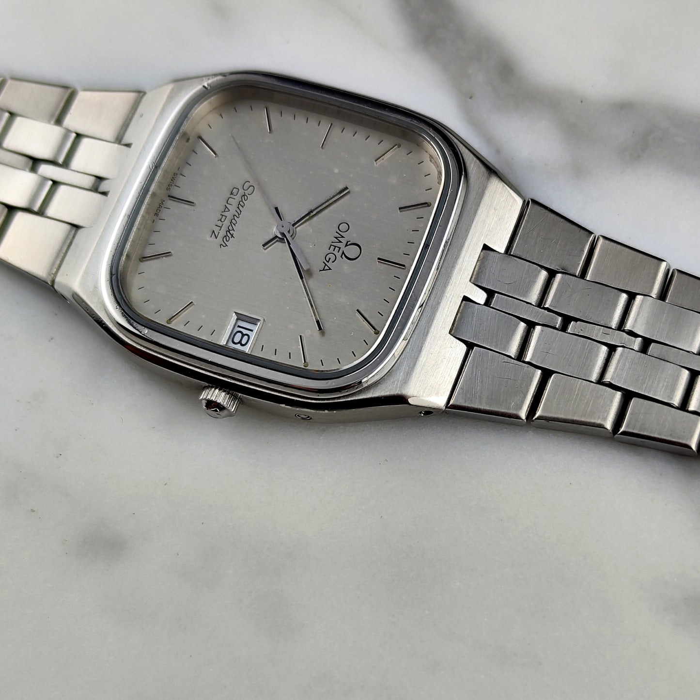 Omega Seamaster Quartz Silver Steel 1980 [REF. 196.0196]