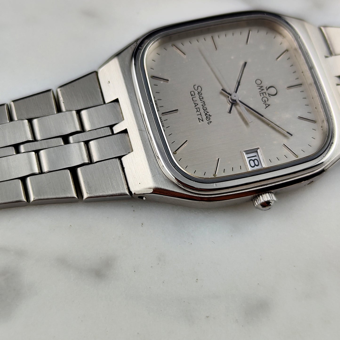 Omega Seamaster Quartz Silver Steel 1980 [REF. 196.0196]