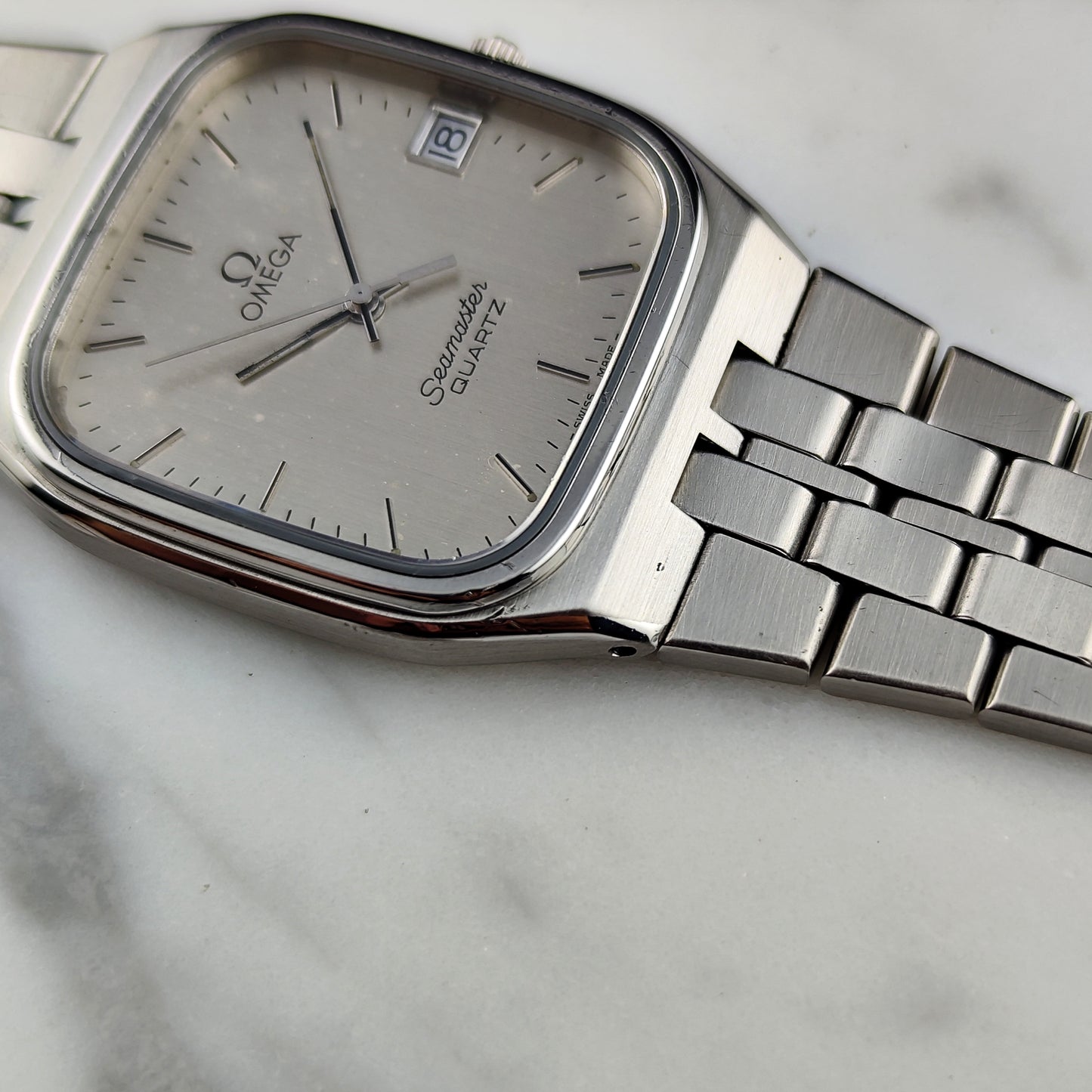 Omega Seamaster Quartz Silver Steel 1980 [REF. 196.0196]