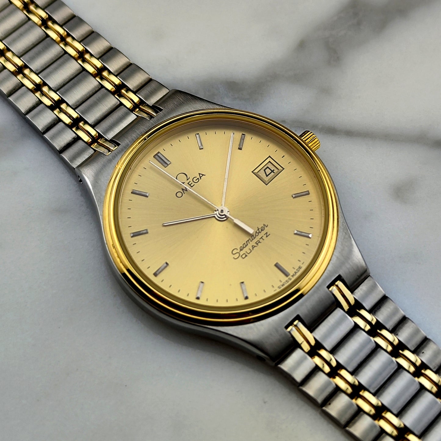 OMEGA Seamaster Quartz Two-Tone [REF. 196.0235]