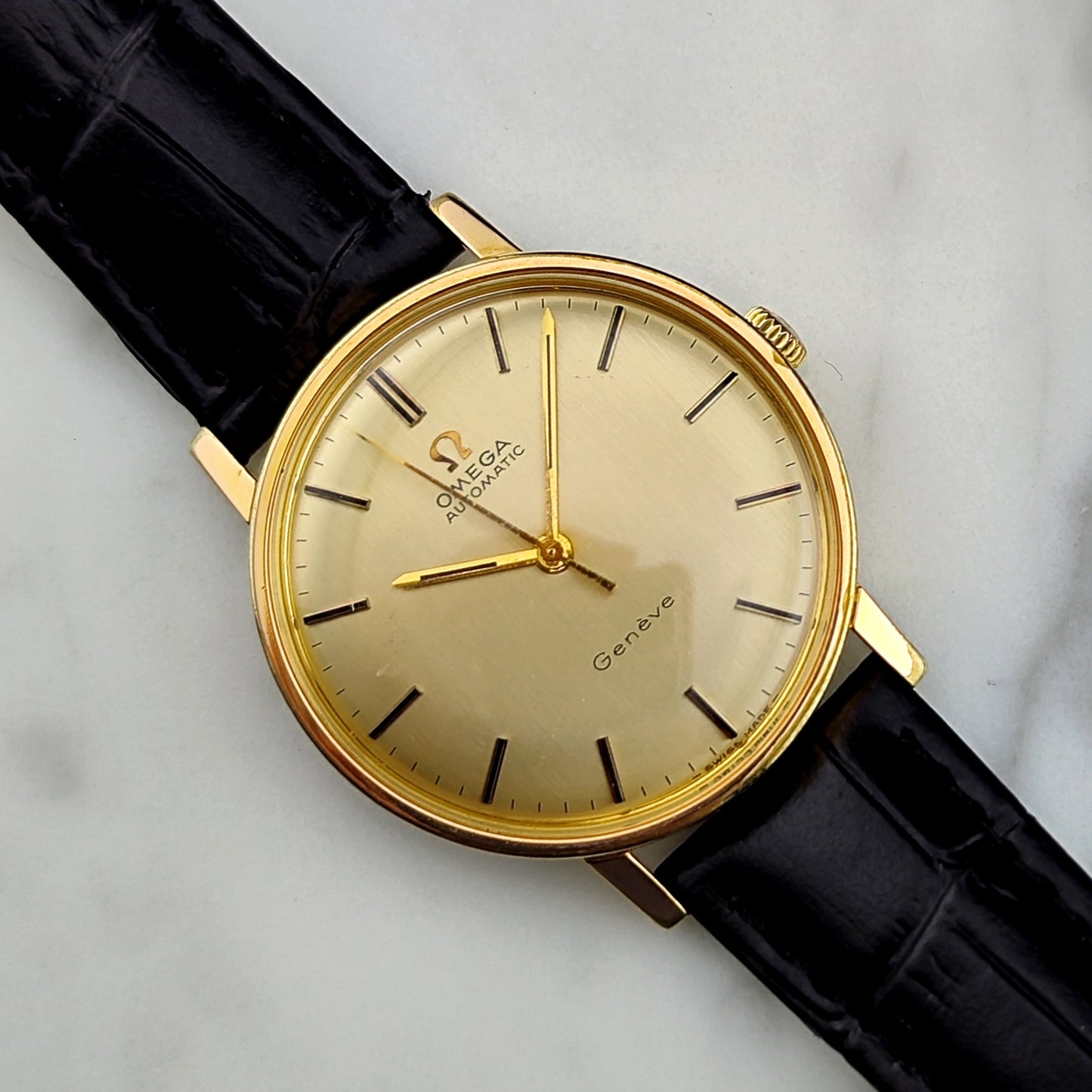 OMEGA Genéve Automatic Gold White Dial [REF. 161.009]