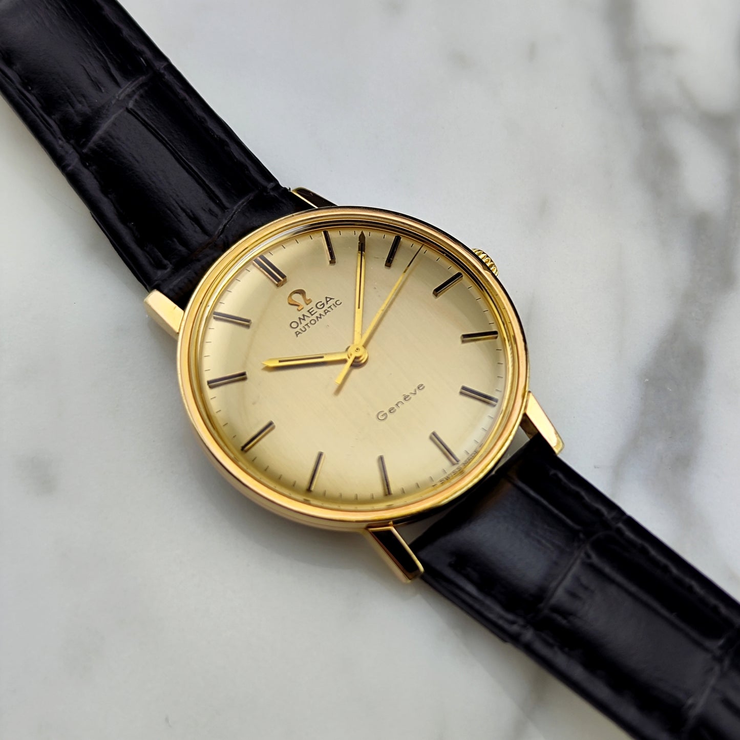 OMEGA Genéve Automatic Gold White Dial [REF. 161.009]