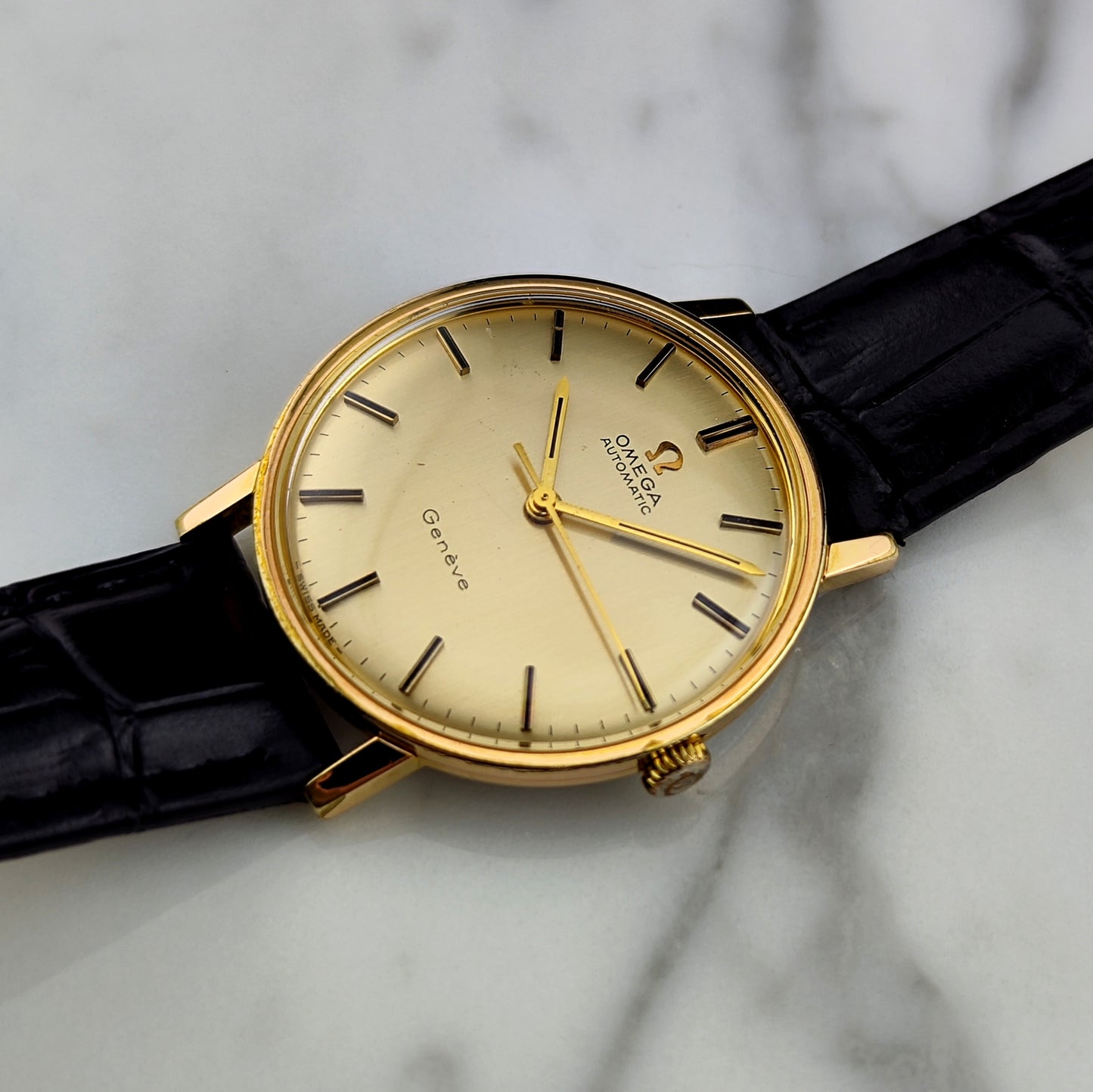 OMEGA Genéve Automatic Gold White Dial [REF. 161.009]