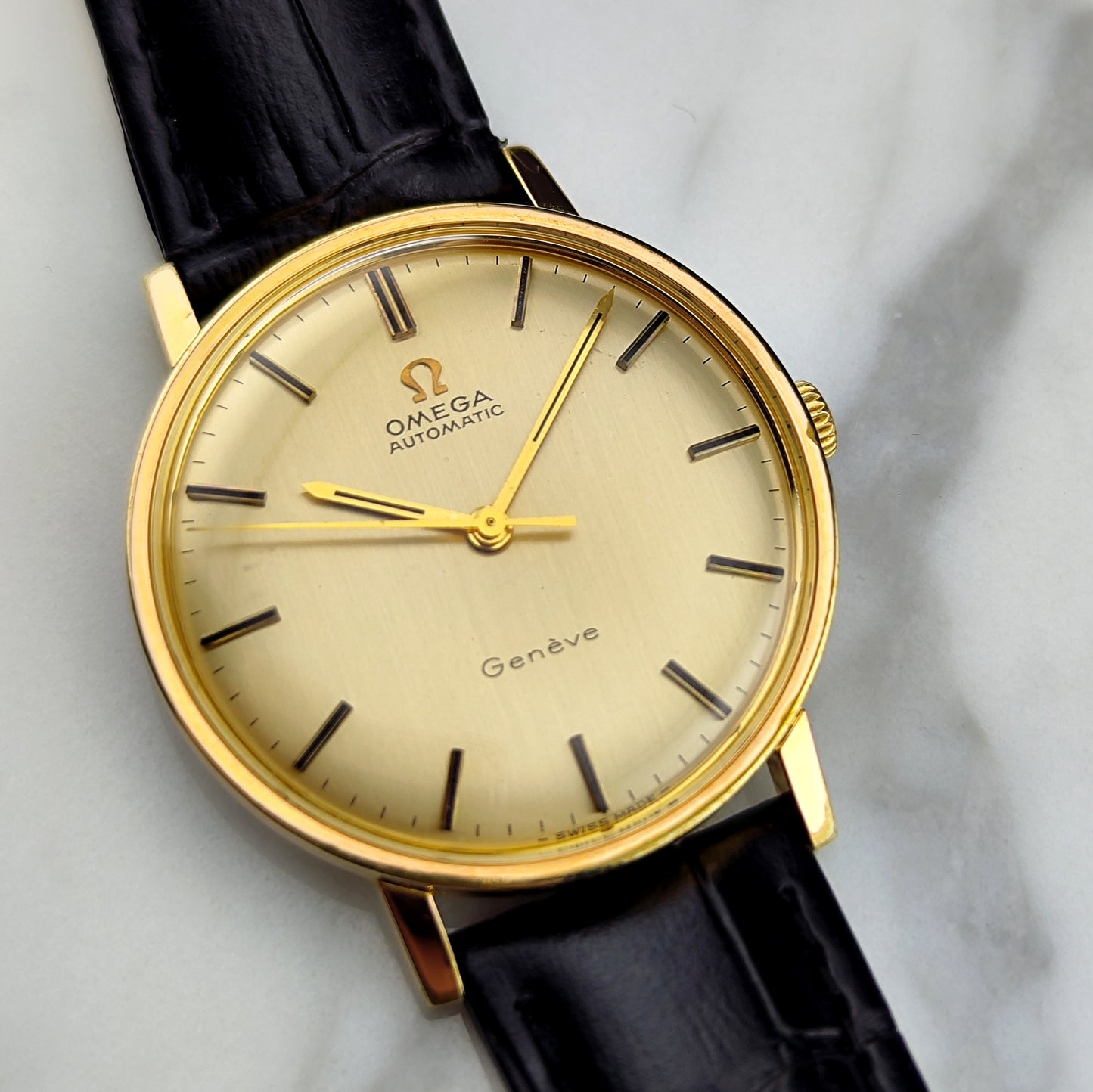 OMEGA Genéve Automatic Gold White Dial [REF. 161.009]