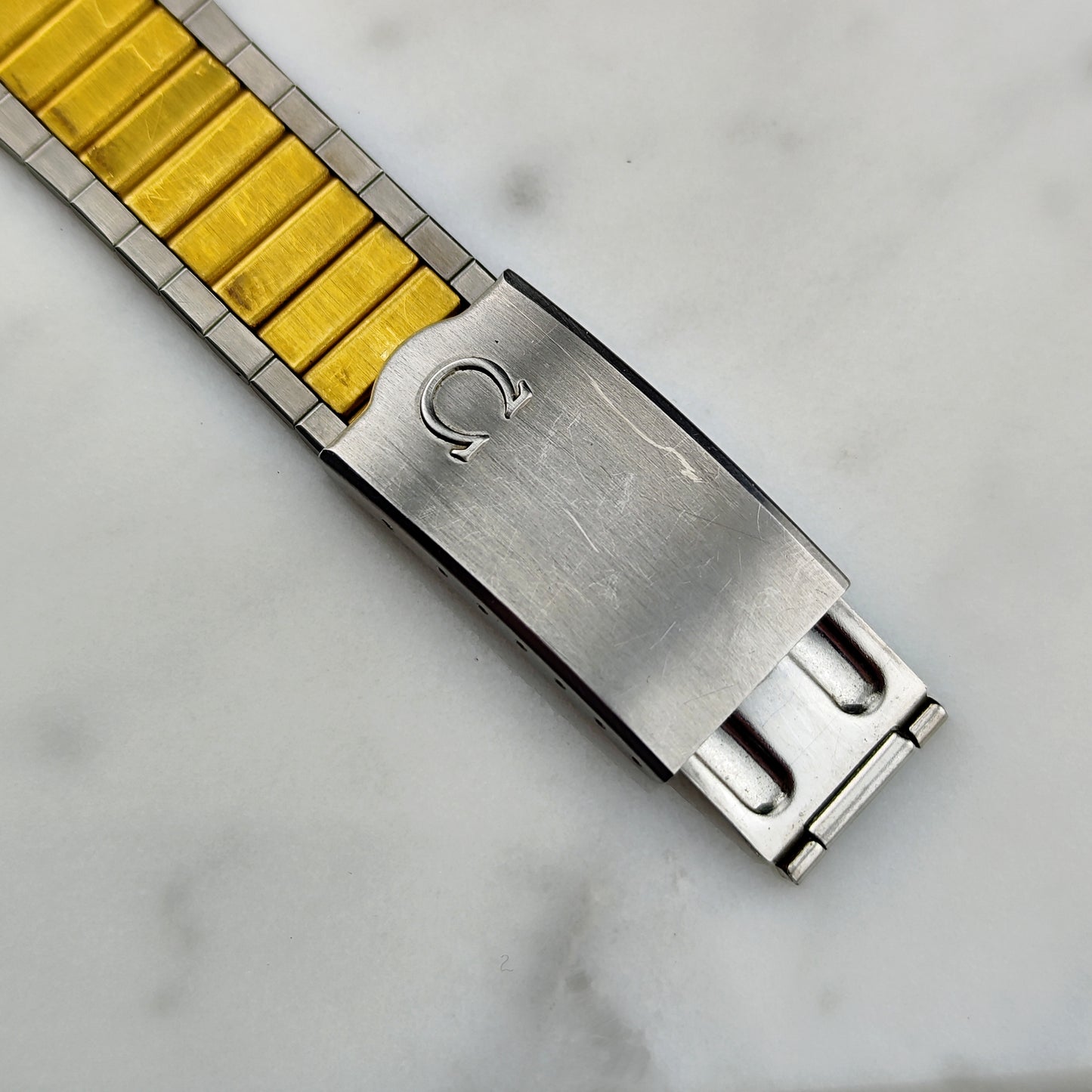 OMEGA Seamaster Quartz Two-Tone France Day-Date 1976 Super Rare [REF. 196.0131]