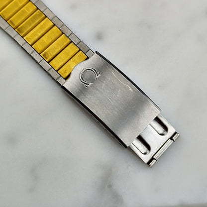 OMEGA Seamaster Quartz Two-Tone France Day-Date 1976 Super Rare [REF. 196.0131]