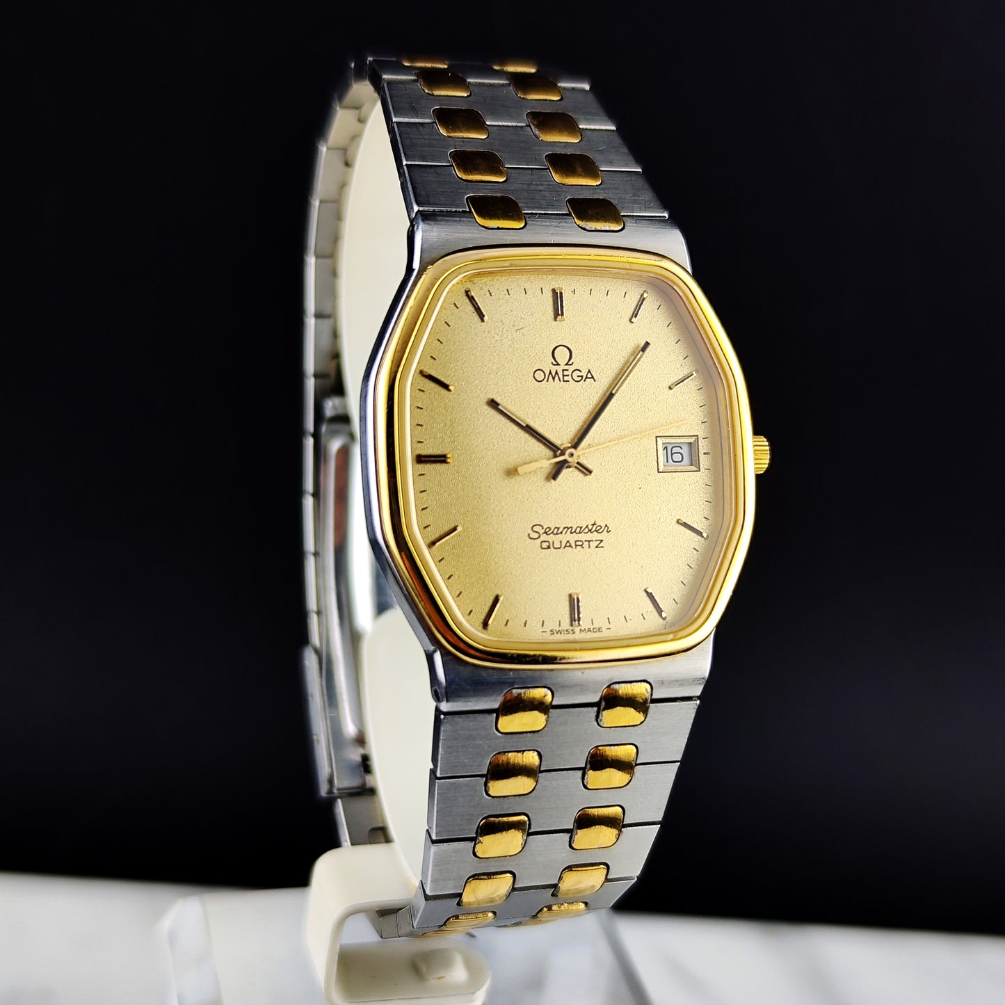 OMEGA Seamaster Quartz Two-Tone Sparkling Dial [REF. 196.0279]