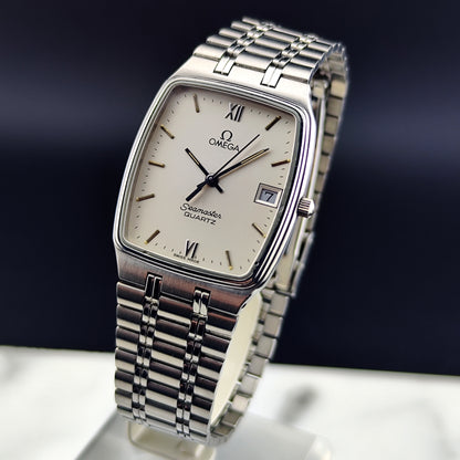 OMEGA Seamaster Quartz White Dial Date 1982 [REF. 196.0289]