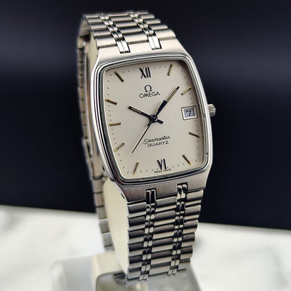 OMEGA Seamaster Quartz White Dial Date 1982 [REF. 196.0289]