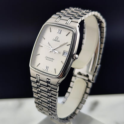 OMEGA Seamaster Quartz White Dial Date 1982 [REF. 196.0289]