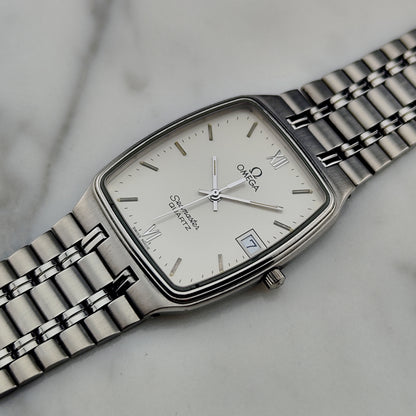 OMEGA Seamaster Quartz White Dial Date 1982 [REF. 196.0289]