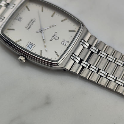 OMEGA Seamaster Quartz White Dial Date 1982 [REF. 196.0289]