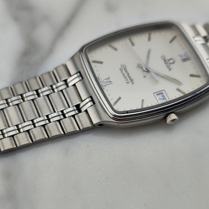 OMEGA Seamaster Quartz White Dial Date 1982 [REF. 196.0289]