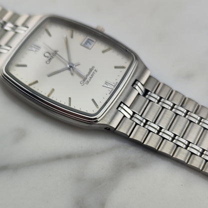 OMEGA Seamaster Quartz White Dial Date 1982 [REF. 196.0289]