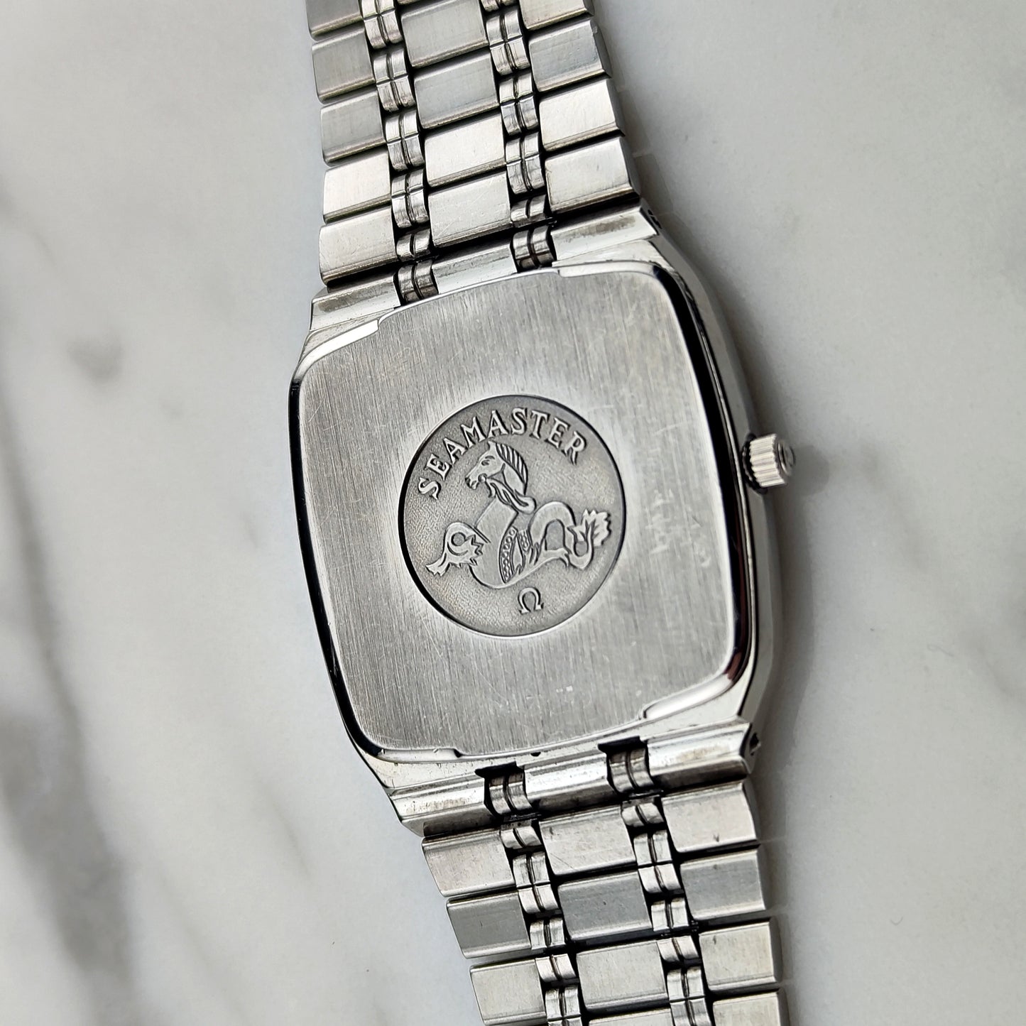 OMEGA Seamaster Quartz White Roman Dial 1982 [REF. 196.0241]