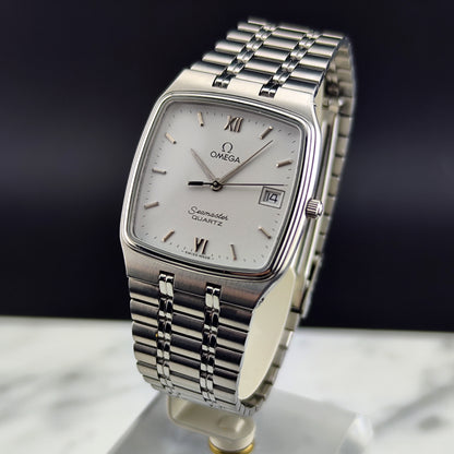 OMEGA Seamaster Quartz White Roman Dial 1982 [REF. 196.0241]
