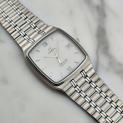OMEGA Seamaster Quartz White Roman Dial 1982 [REF. 196.0241]