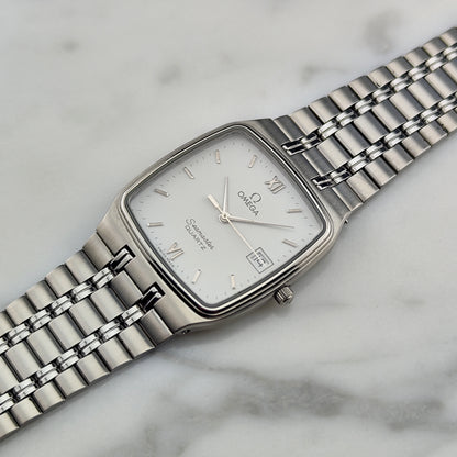 OMEGA Seamaster Quartz White Roman Dial 1982 [REF. 196.0241]