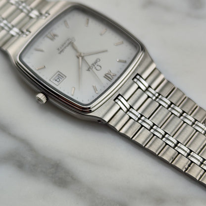 OMEGA Seamaster Quartz White Roman Dial 1982 [REF. 196.0241]