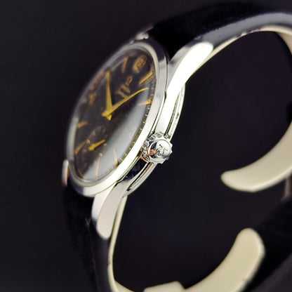 Omega Seamaster Steel Black Dial Gold Numbers 1956 [REF. 2937]