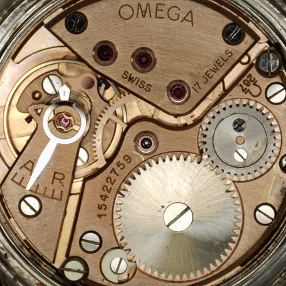 Omega Seamaster Steel Black Dial Gold Numbers 1956 [REF. 2937]