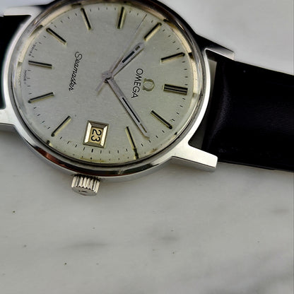 OMEGA Seamaster Silver Date 1975 Serviced 05/2026 [REF. 136.0099]