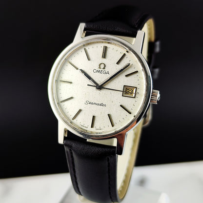 OMEGA Seamaster Silver Date 1975 Serviced 05/2026 [REF. 136.0099]