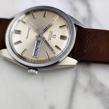 Omega Seamaster Silver Dial Day-Date 1968 Serviced 09/2026 – Bild 10