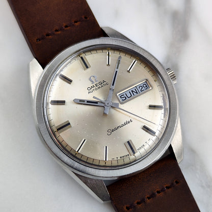 Omega Seamaster Silver Dial Day-Date 1968 Serviced 09/2026 – Bild 8
