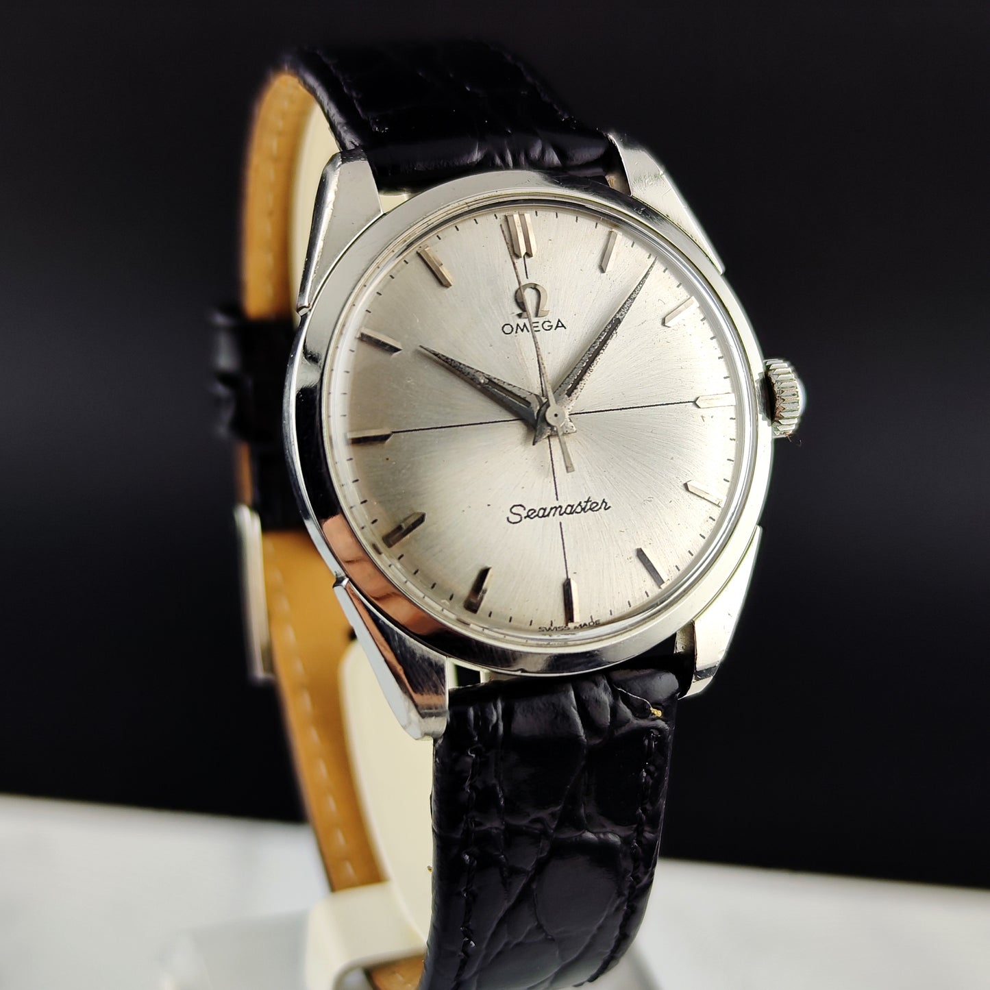 OMEGA Seamaster Steel Silver Crosshair Dial 1956 [REF. 2910]