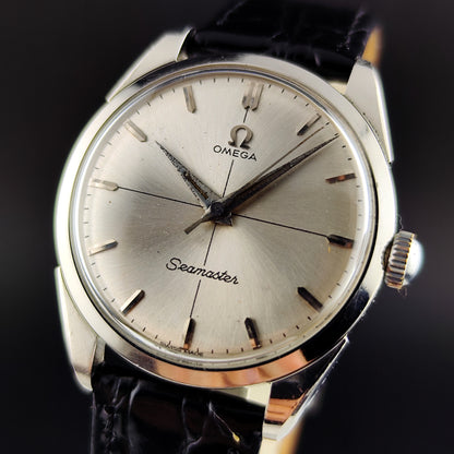 OMEGA Seamaster Steel Silver Crosshair Dial 1956 [REF. 2910]