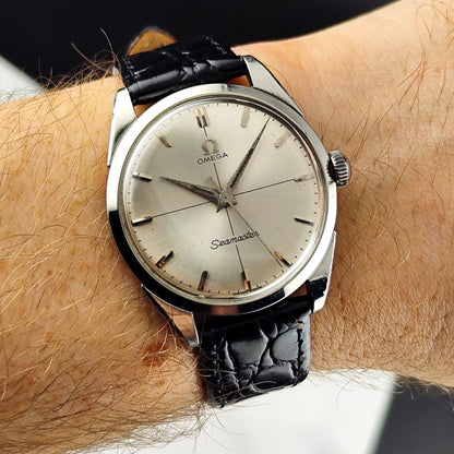 OMEGA Seamaster Steel Silver Crosshair Dial 1956 [REF. 2910]