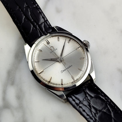 OMEGA Seamaster Steel Silver Crosshair Dial 1956 [REF. 2910]