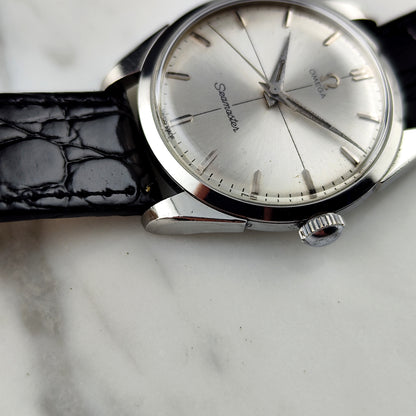 OMEGA Seamaster Steel Silver Crosshair Dial 1956 [REF. 2910]