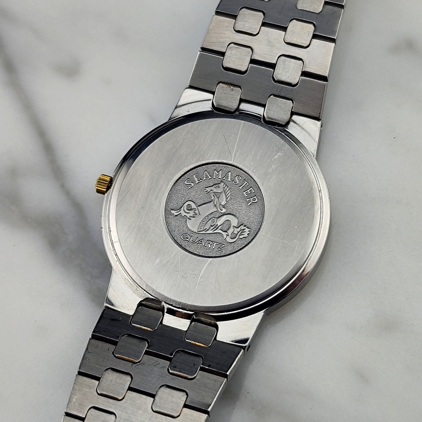 OMEGA Seamaster Quartz Two-Tone Rare Sparkling Dial [REF. 196.0277]