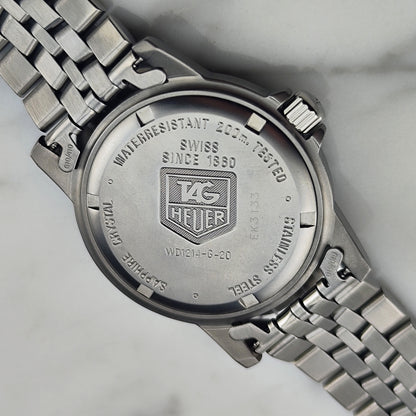 TAG HEUER Professional 1500 Rare Blue Version Waterproof Service [REF. WD1214]