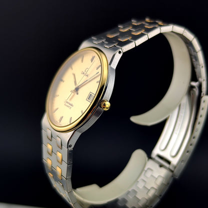 OMEGA Seamaster Quartz Two-Tone Rare Sparkling Dial [REF. 196.0277]