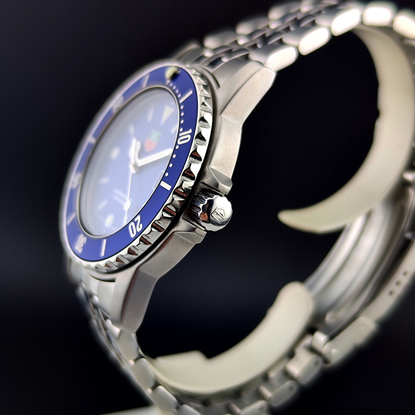 TAG HEUER Professional 1500 Rare Blue Version Waterproof Service [REF. WD1214]