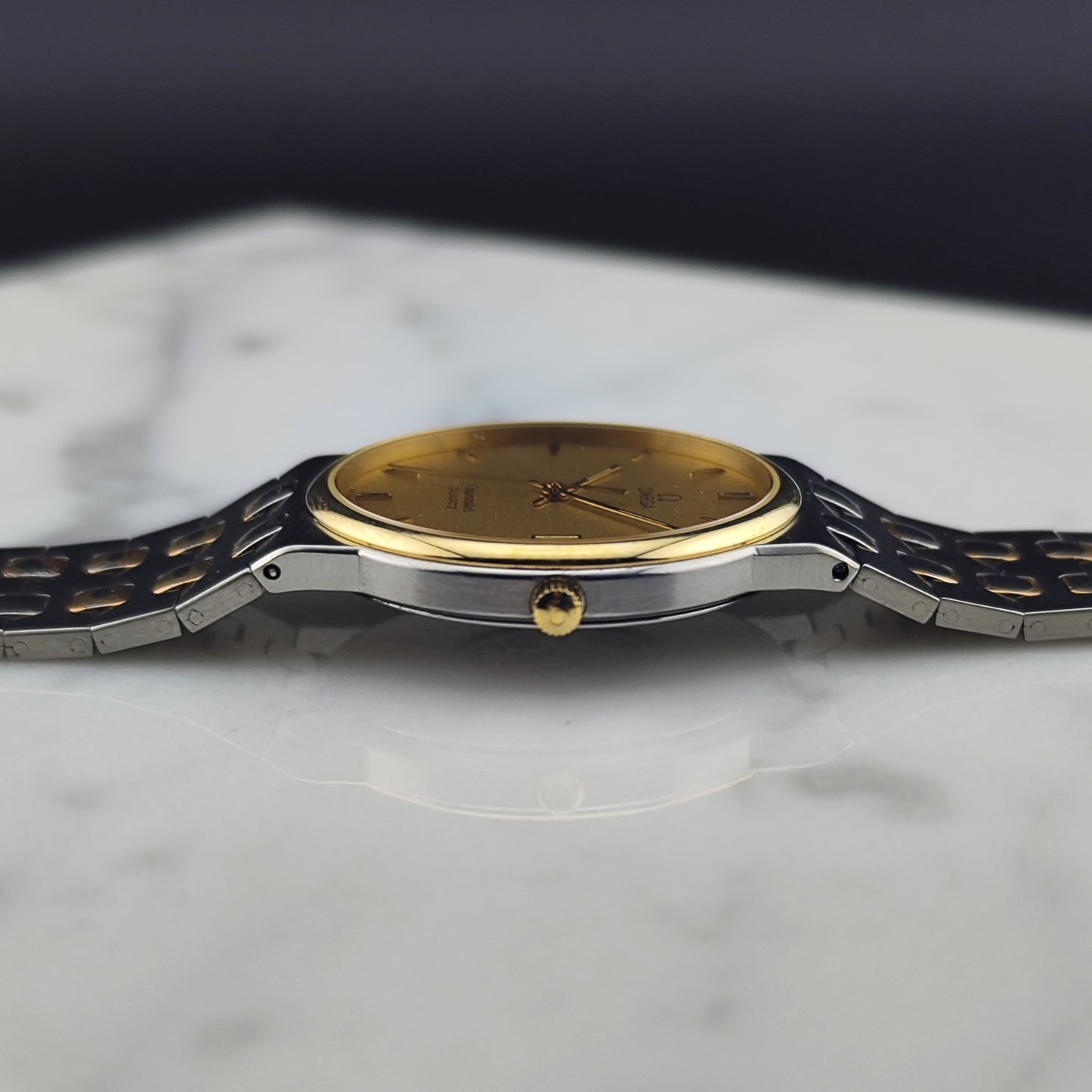 OMEGA Seamaster Quartz Two-Tone Rare Sparkling Dial [REF. 196.0277]